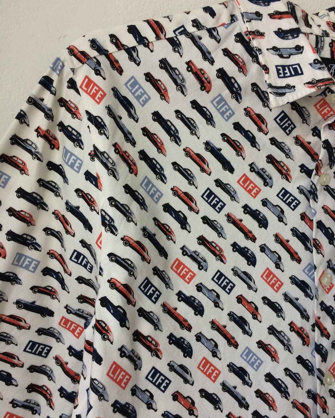 Car pattern shirt 상품이미지4