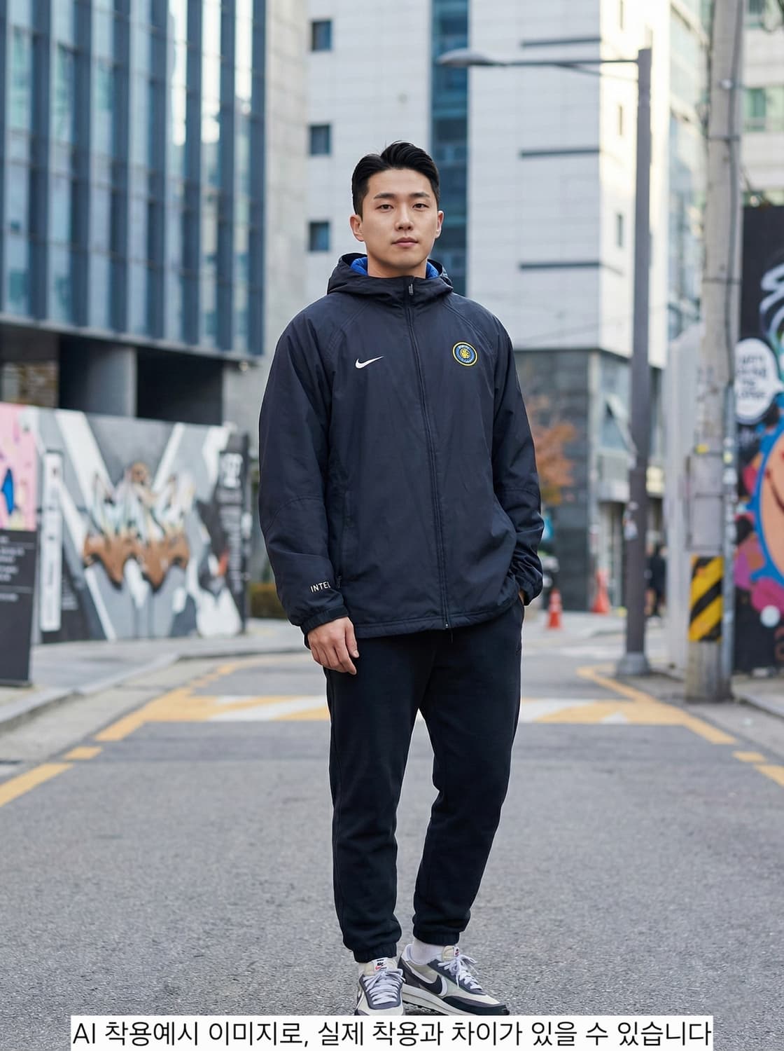 나이키(Nike) 인터밀란 토탈90 후드 바람막이 자켓 상품이미지1