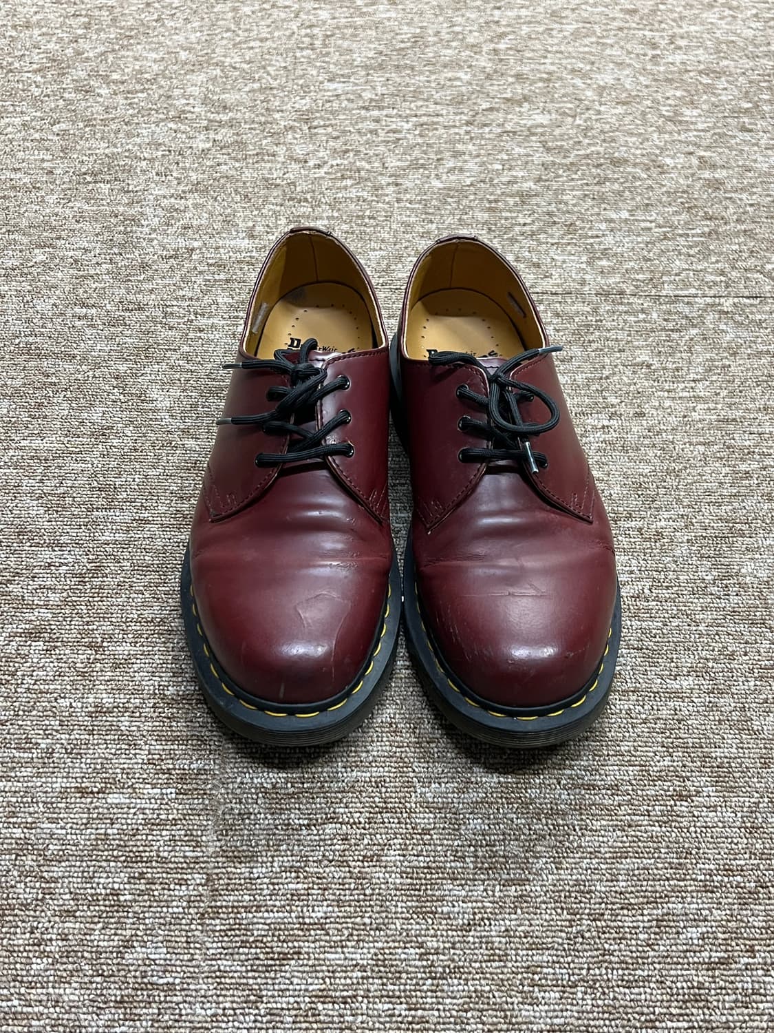 닥터마틴 1461 체리 레드 3홀 260 상품이미지1