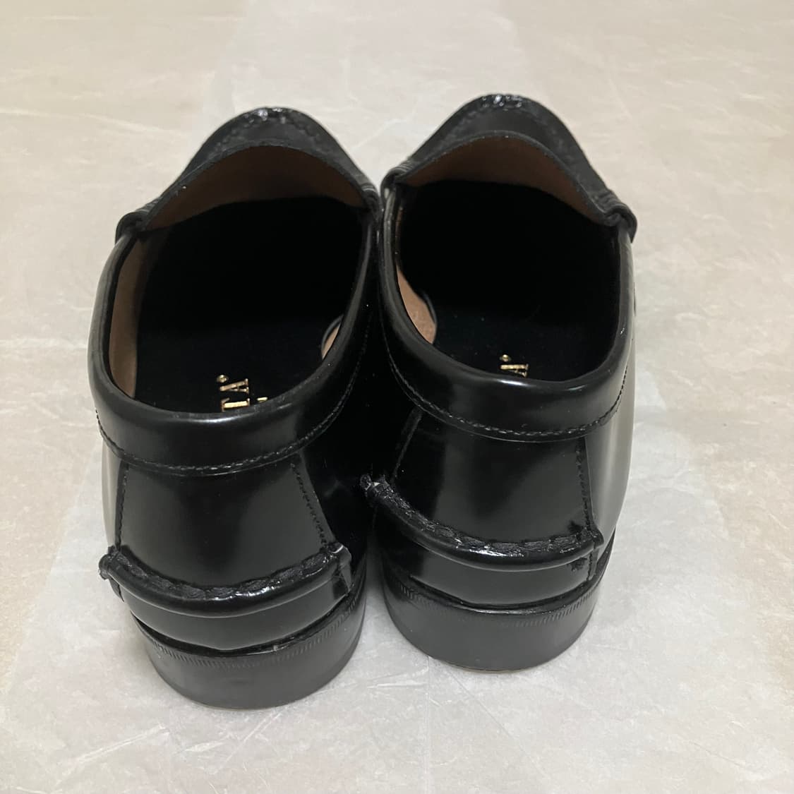 하루타 소가죽 페니로퍼 블랙 230 (HS-304) 상품이미지3