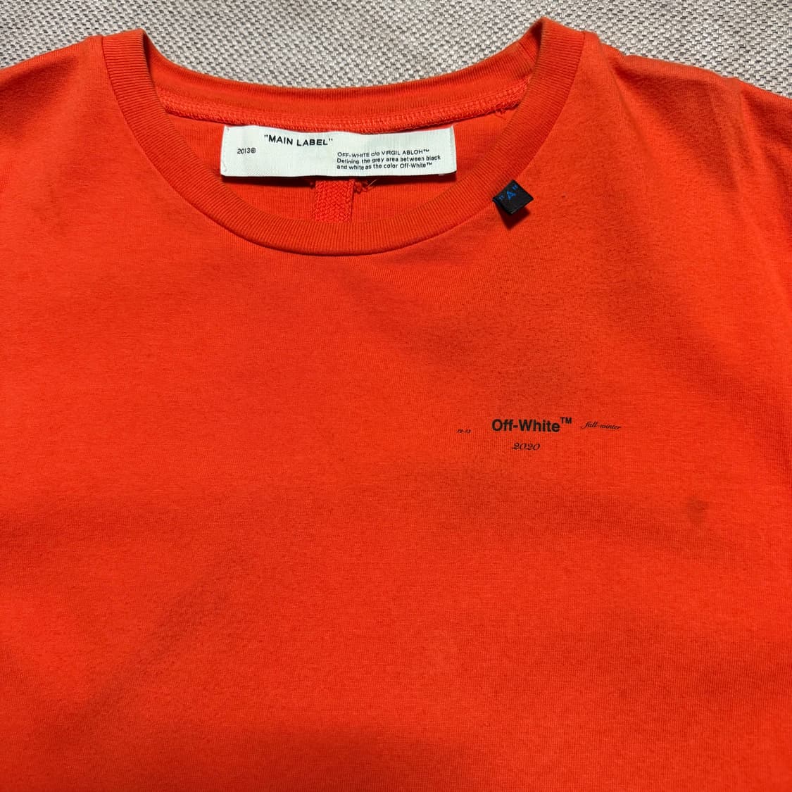 오프화이트 애로우 엠브로이드 반팔 티셔츠 상품이미지2