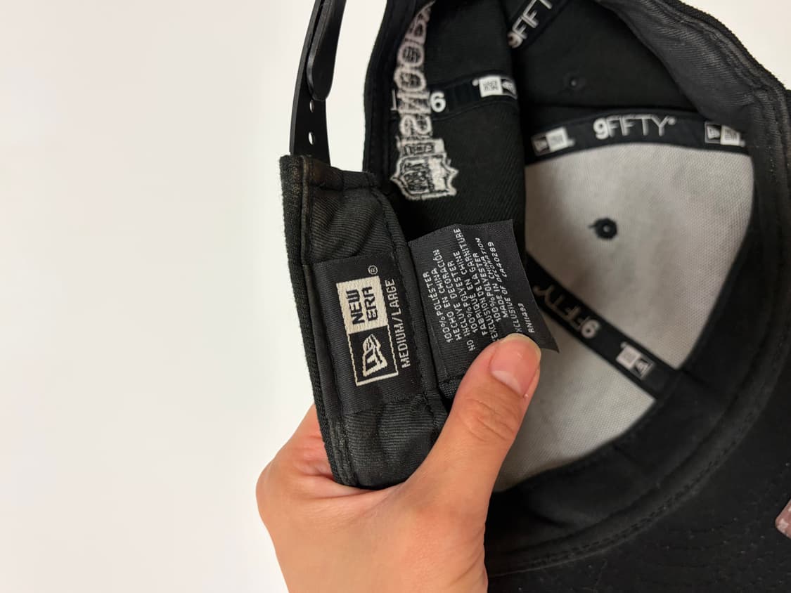 뉴에라x피너츠xNFL 오클랜드 레이더스 스냅백 상품이미지6