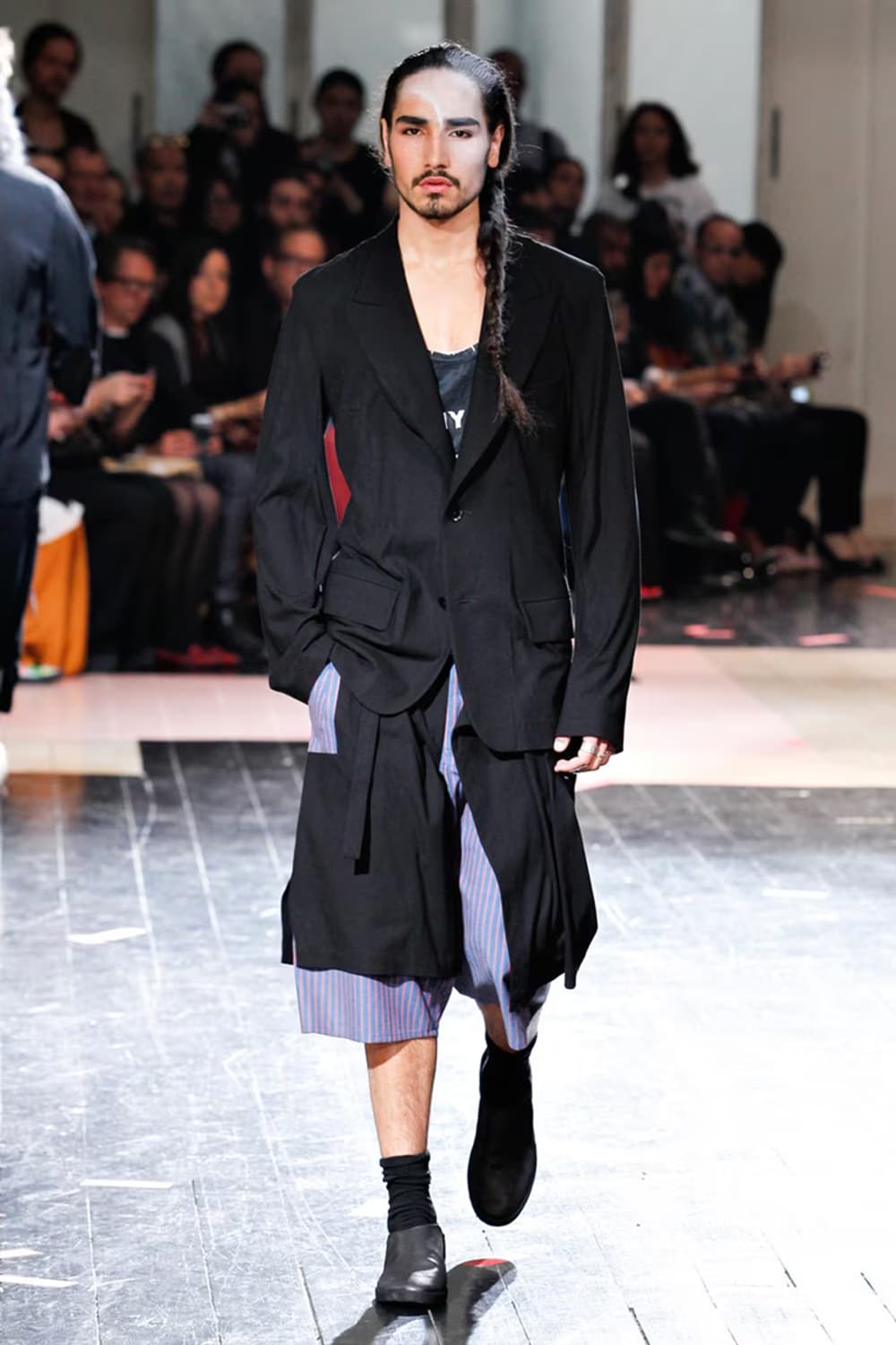 3) 요지 야마모토 레더 슬립온 상품이미지9