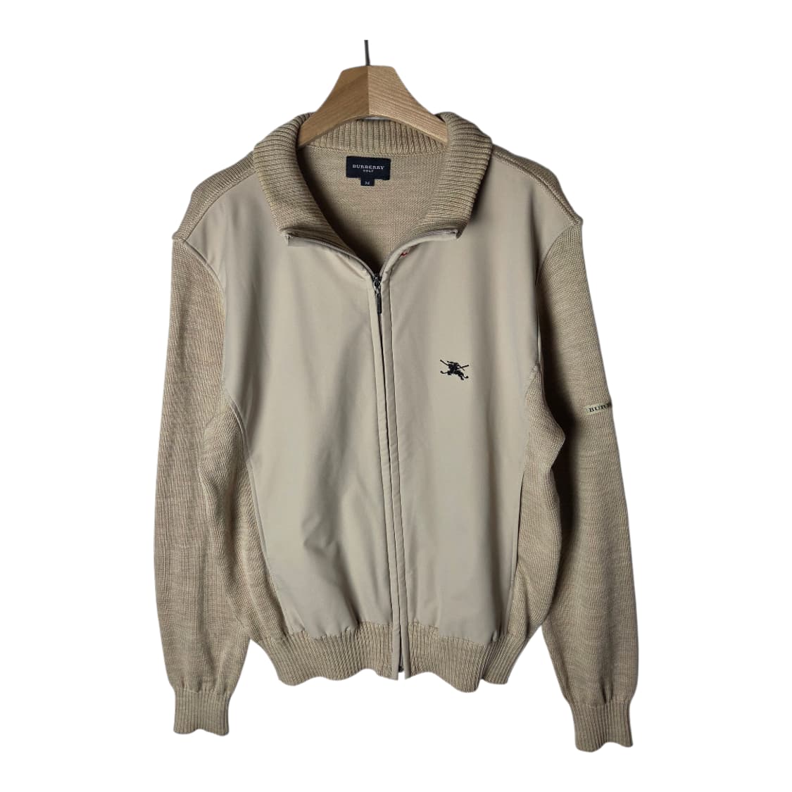 [Burberry] 버버리 골프 울 집업 가디건 상품이미지1