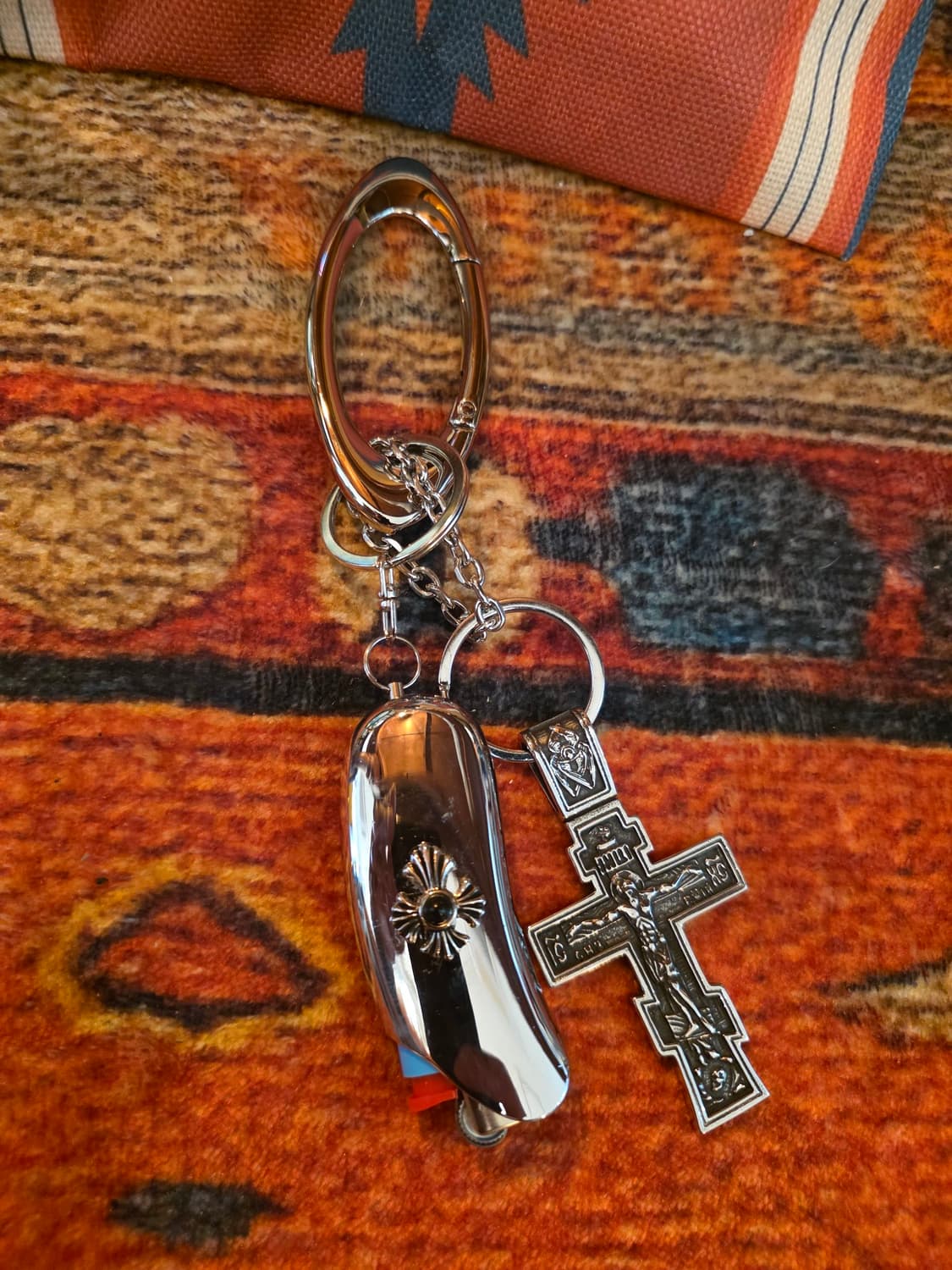 Custom cross & cross Lighter Keyring 상품이미지4