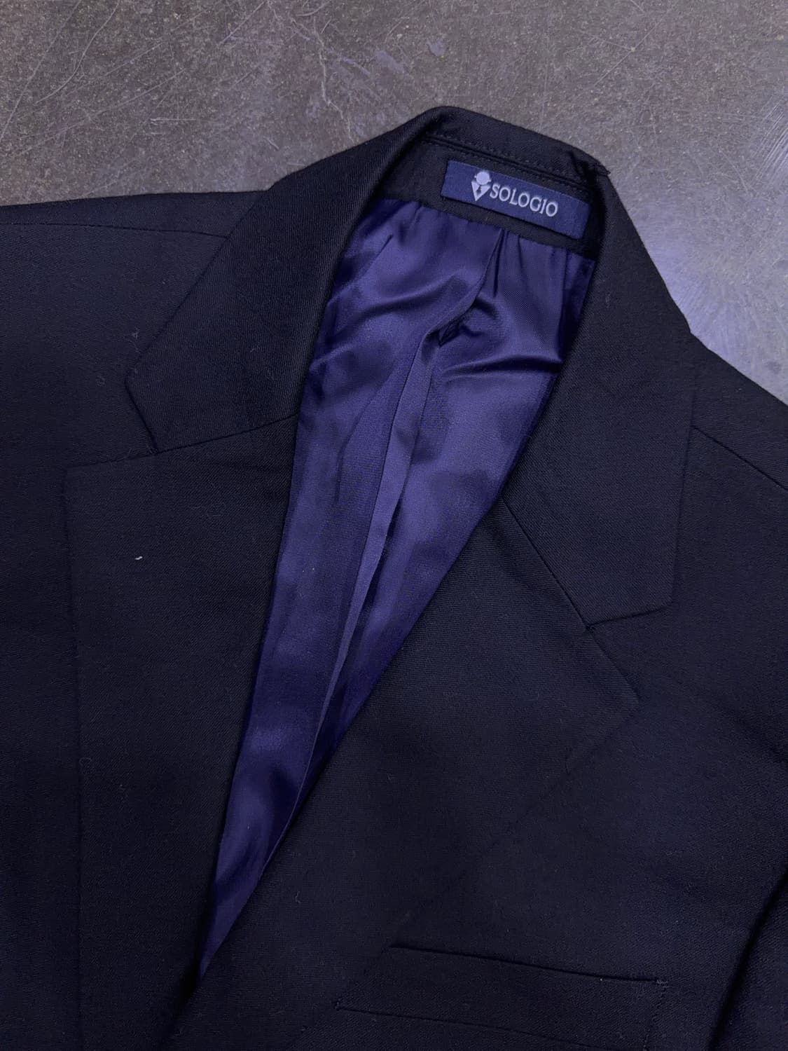 소로지오 심플 싱글버튼 블랙 블레이저 자켓 94 상품이미지3