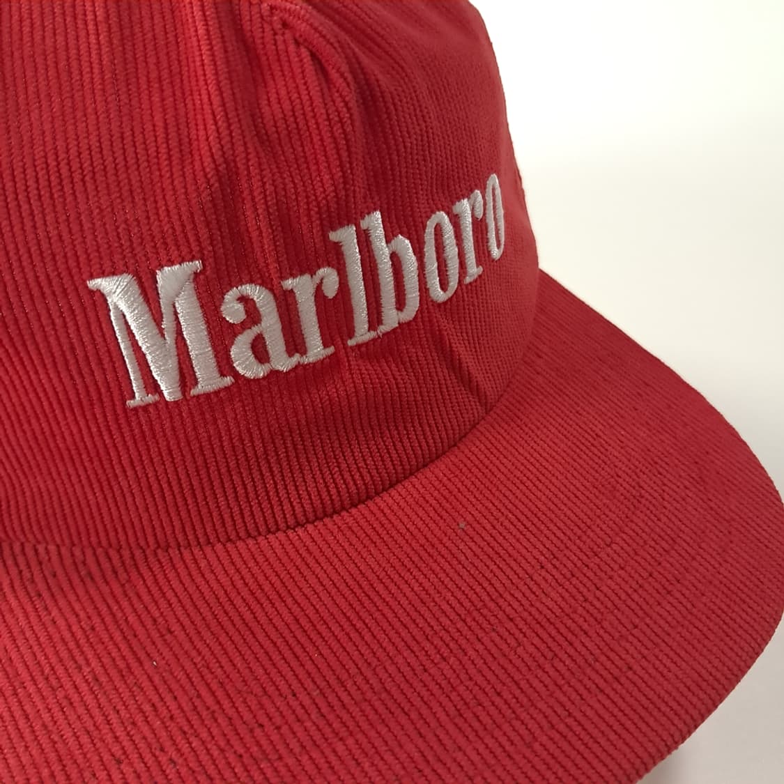 말보로 90s 레드 코듀로이 자수 로고 스냅백 볼캡 P2111 상품이미지1