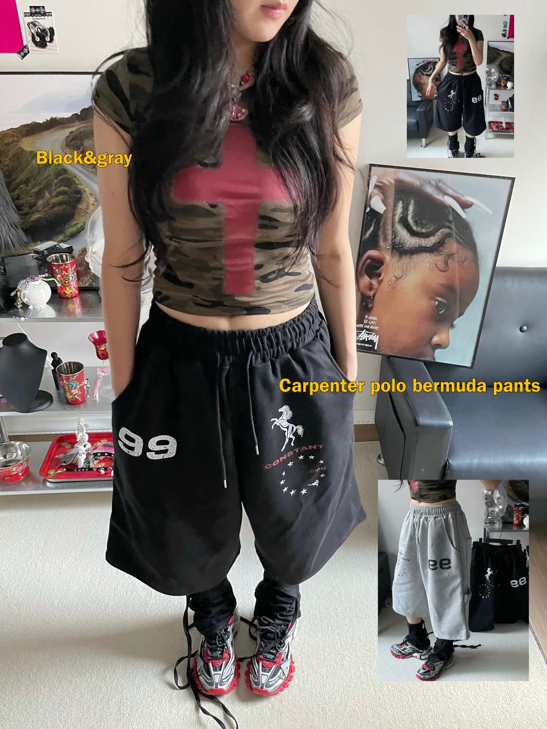 카펜터 폴로 버뮤다 팬츠 상품이미지2