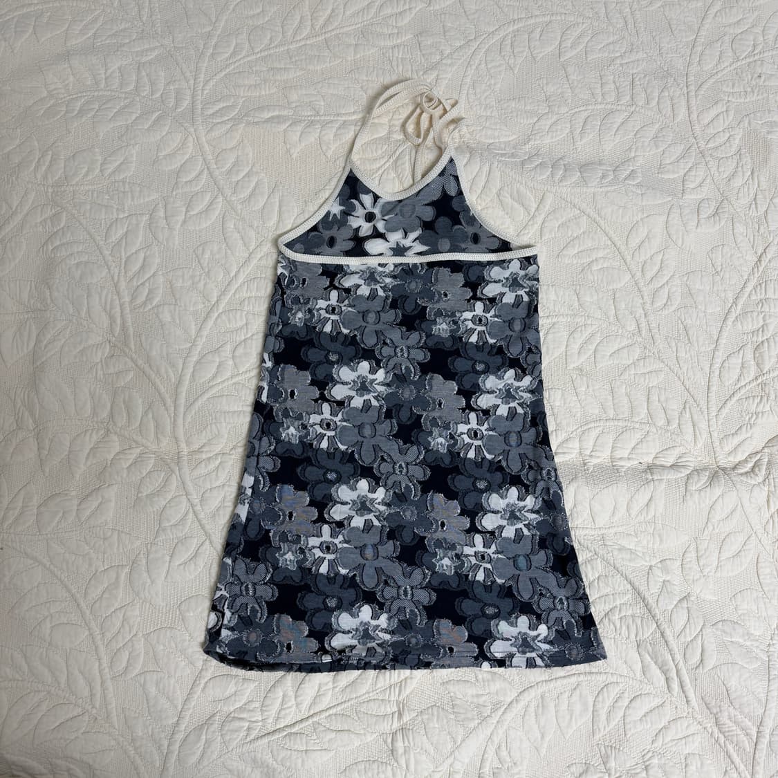 새상품 / Flower mini dress 상품이미지3