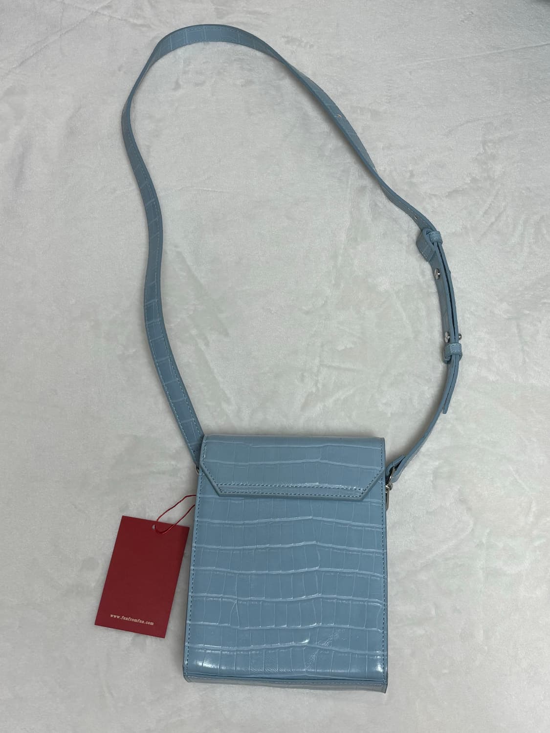 펀프롬펀 croc mini sugar bag blue 상품이미지3