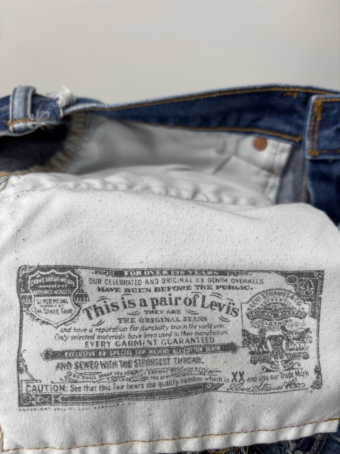 OLDPARK 올드파크 리메이크 데님 팬츠 상품이미지4