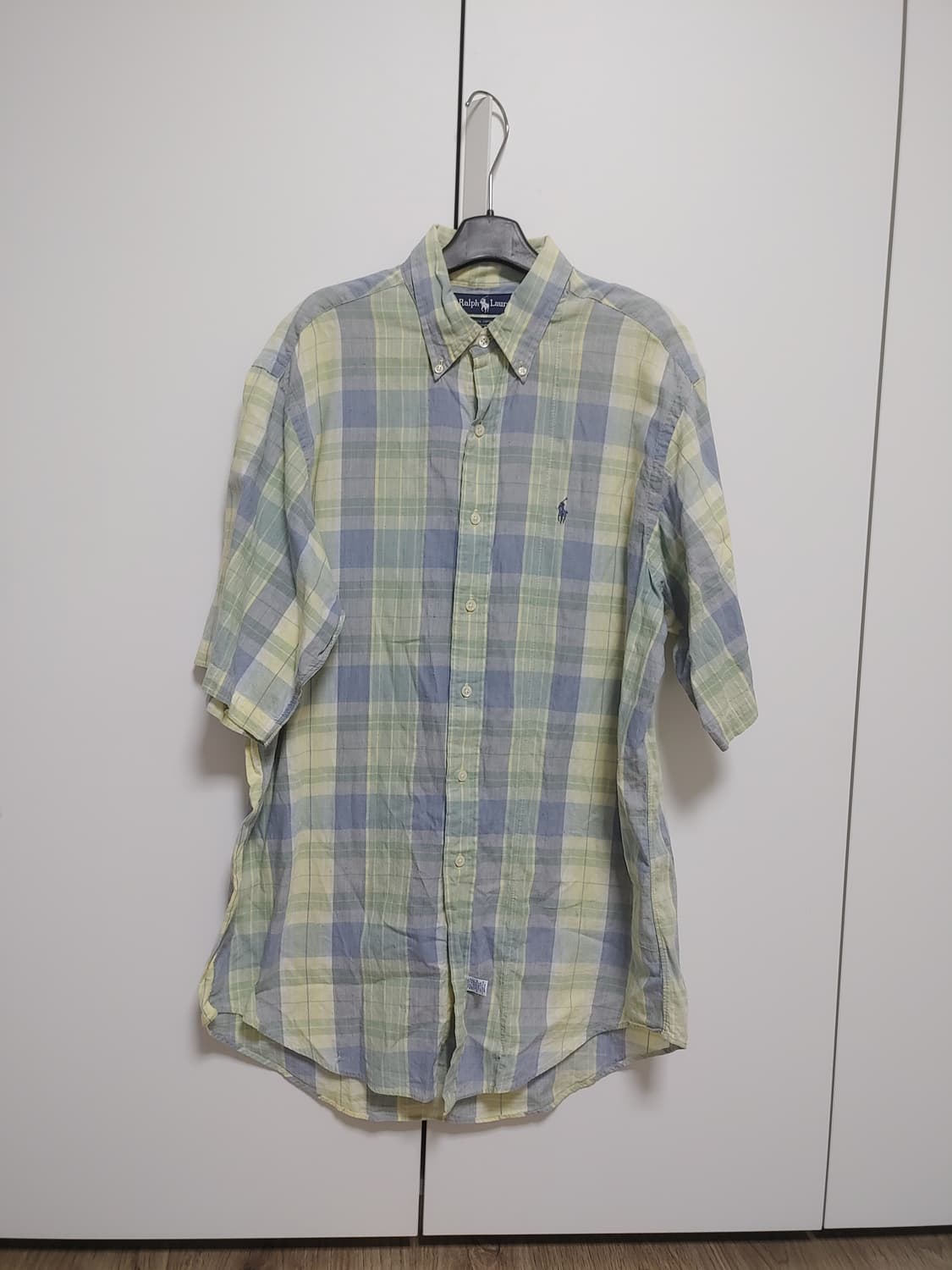 랄프로렌폴로 남성   얇은 반팔 남방-110 상품이미지2