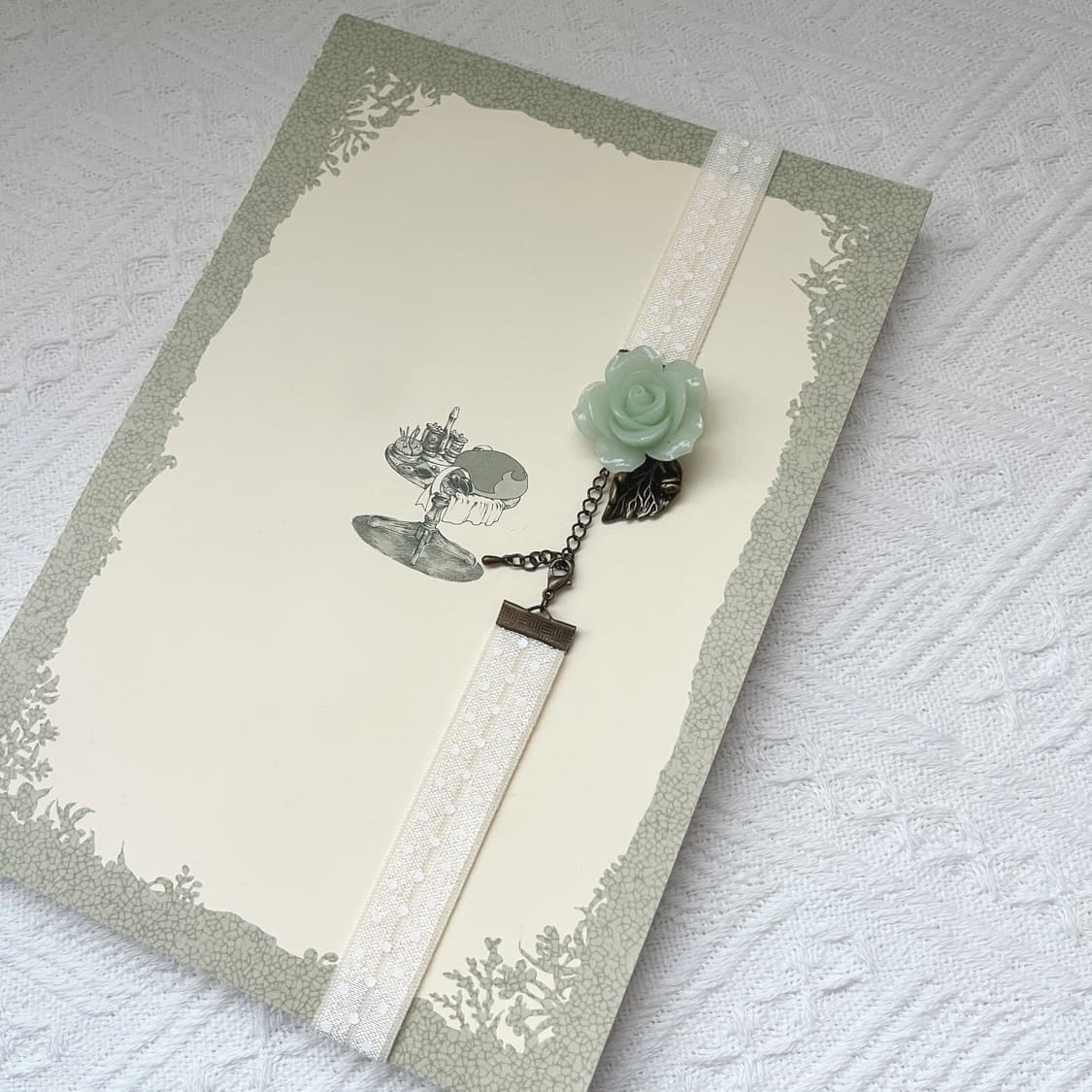 ⊰dot flower⊱ book-band 도트 꽃 북밴드 상품이미지3