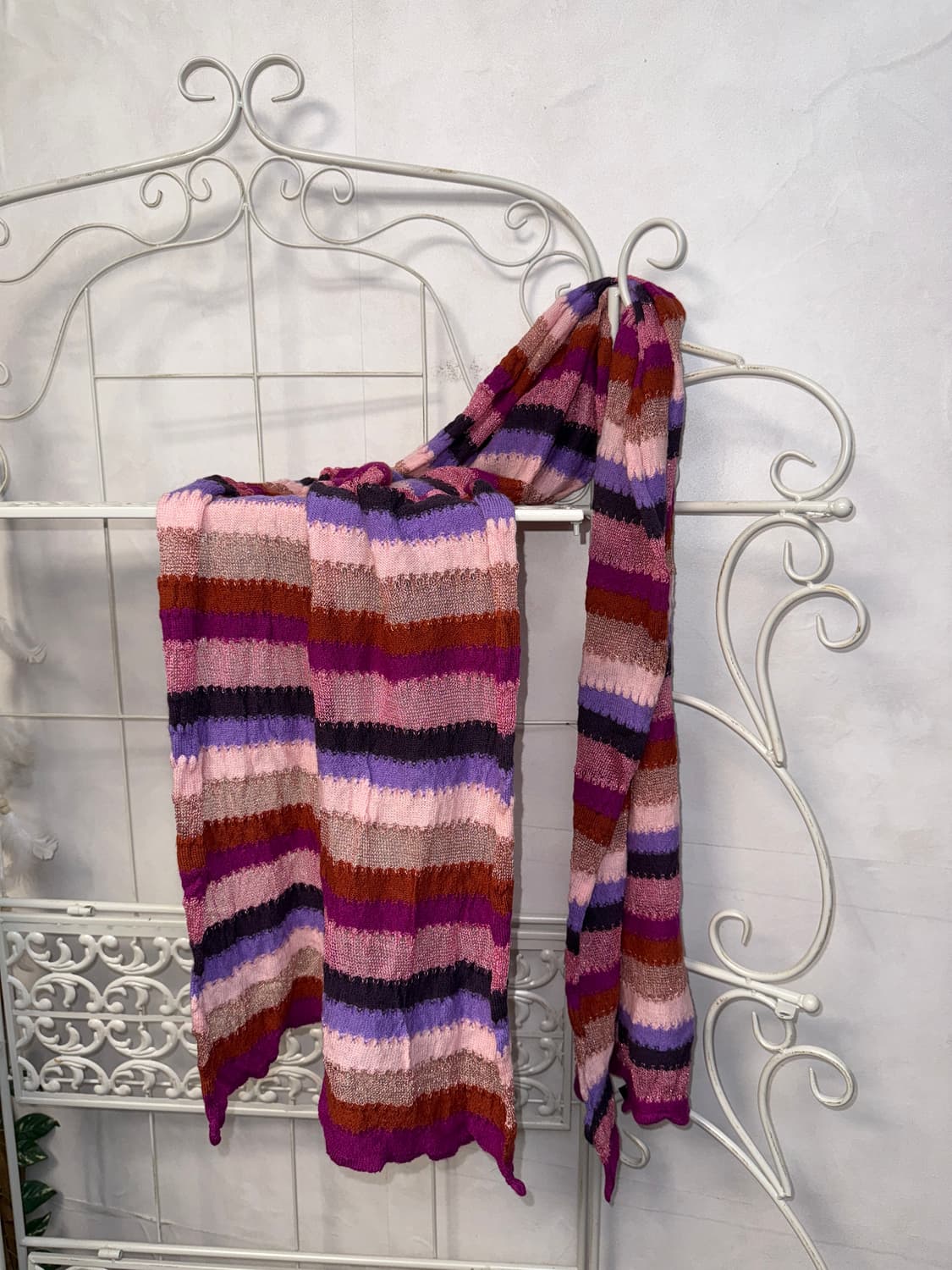Missoni mixed pink purple maxi muffler 상품이미지1