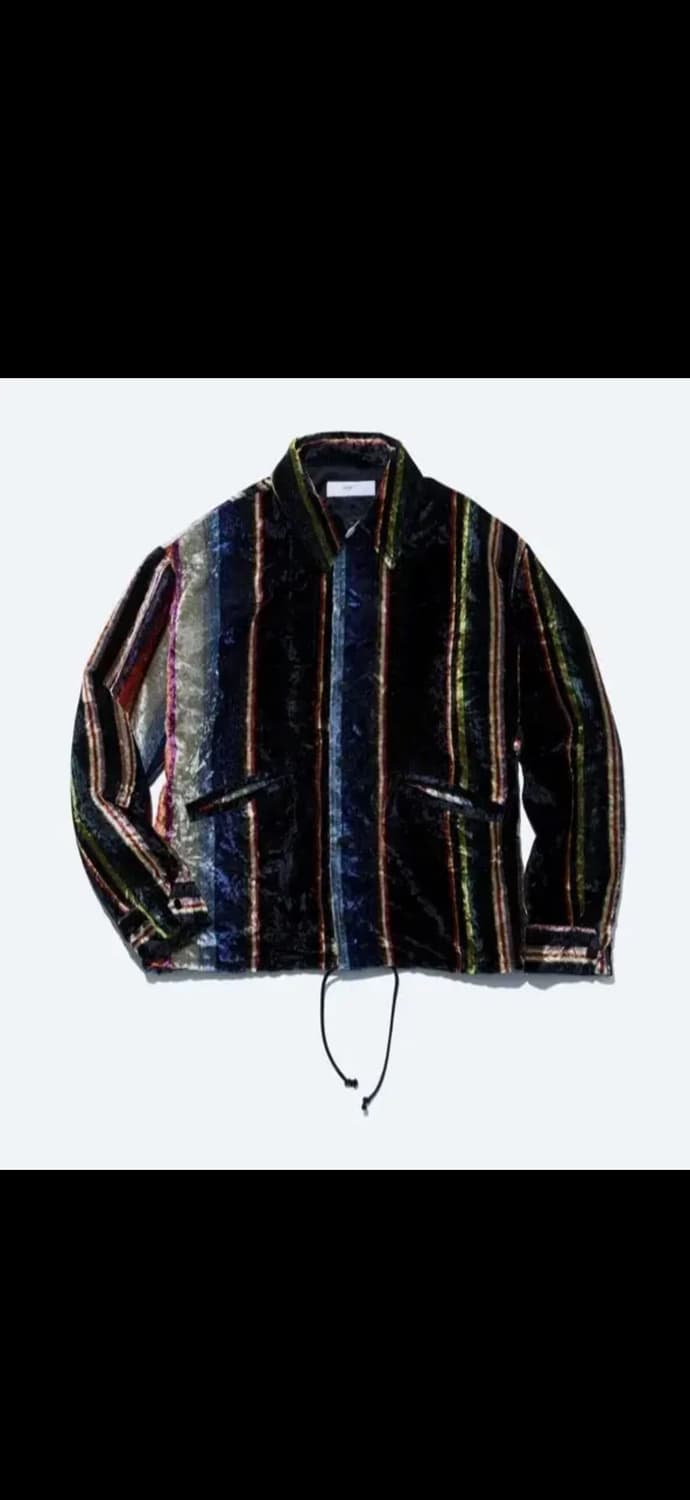 토가비릴리스 TOGA VIRILIS 스트라이프 블루종 자켓 48 상품이미지9