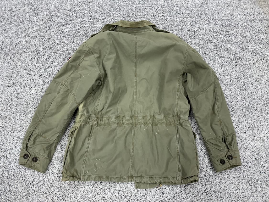 폴로 랄프로렌 유니언잭 썬페이딩 컴뱃야상 상품이미지2