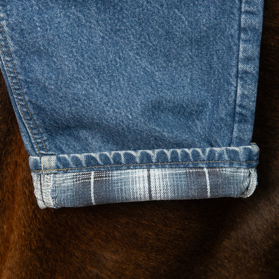 [38] 00s 칼하트 B21 DST 플란넬 라이닝 데님팬츠 헤비웨이트  상품이미지8