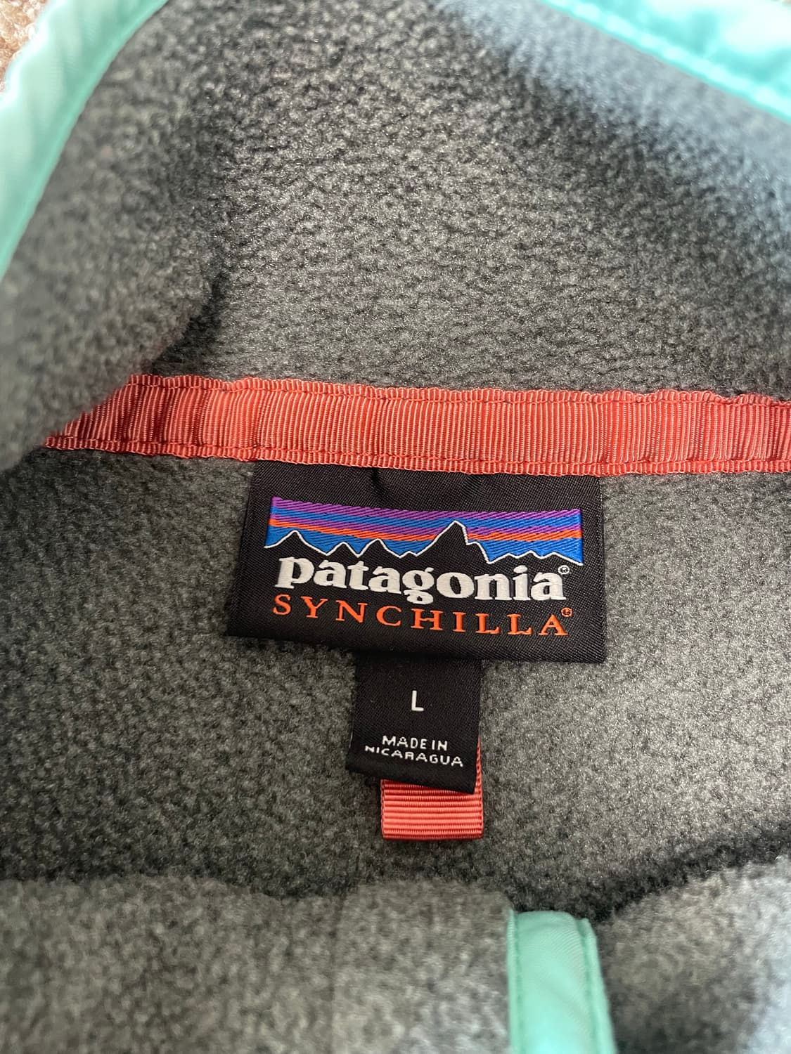 Patagonia synchilla 빈티지 신칠라 그레이 상품이미지4
