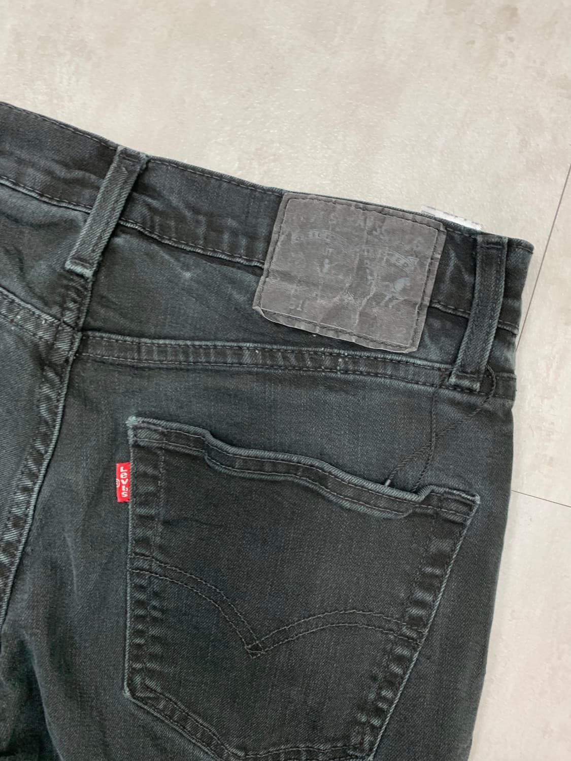 리바이스 511 흑청 데님 팬츠 #314 상품이미지9