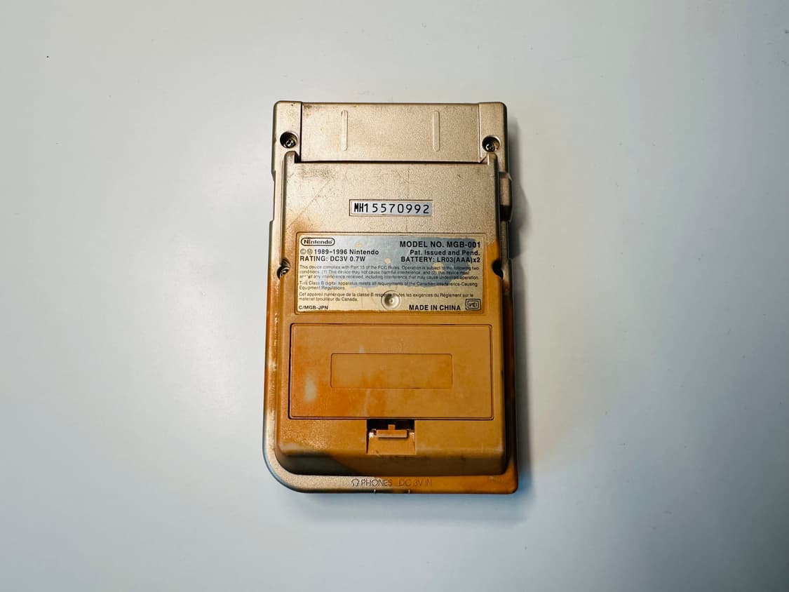 닌텐도 GBP 게임보이 포켓 골드 한정판 판매 (GBA, 게임보이어드밴스 상품이미지2