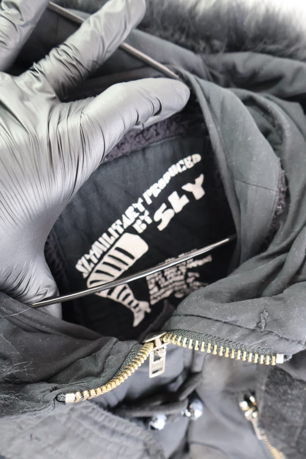 Sly buckle detail fur hood Jacket 상품이미지6