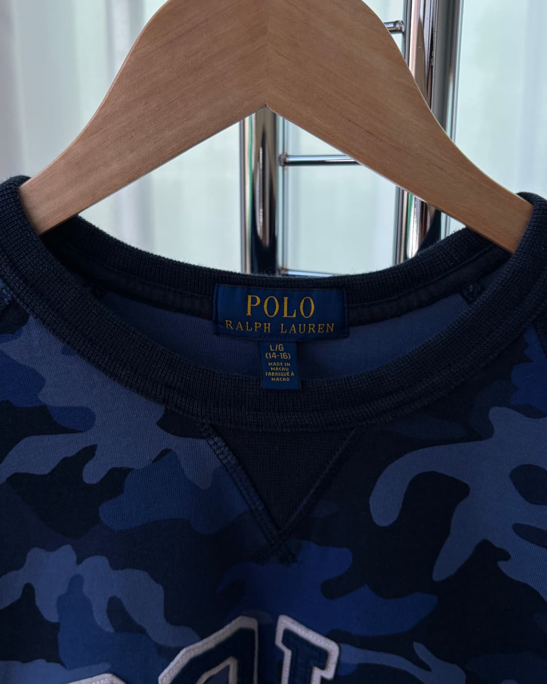 [S]폴로 랄프로렌 스펠아웃 카모플라주 맨투맨 상품이미지7