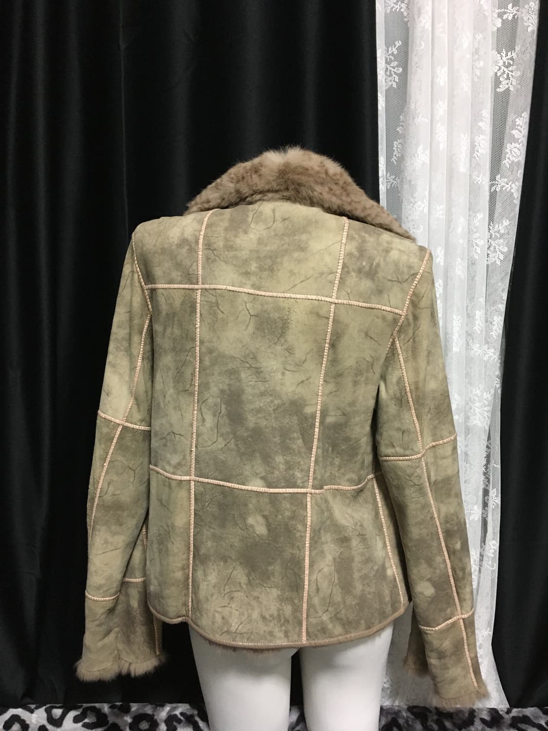 Vintage Fur Jacket Brown 상품이미지2