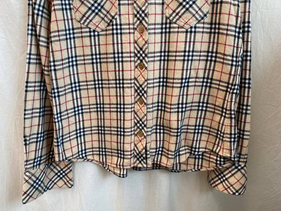 BURBERRY 클래식 체크 셔츠(M) 상품이미지4