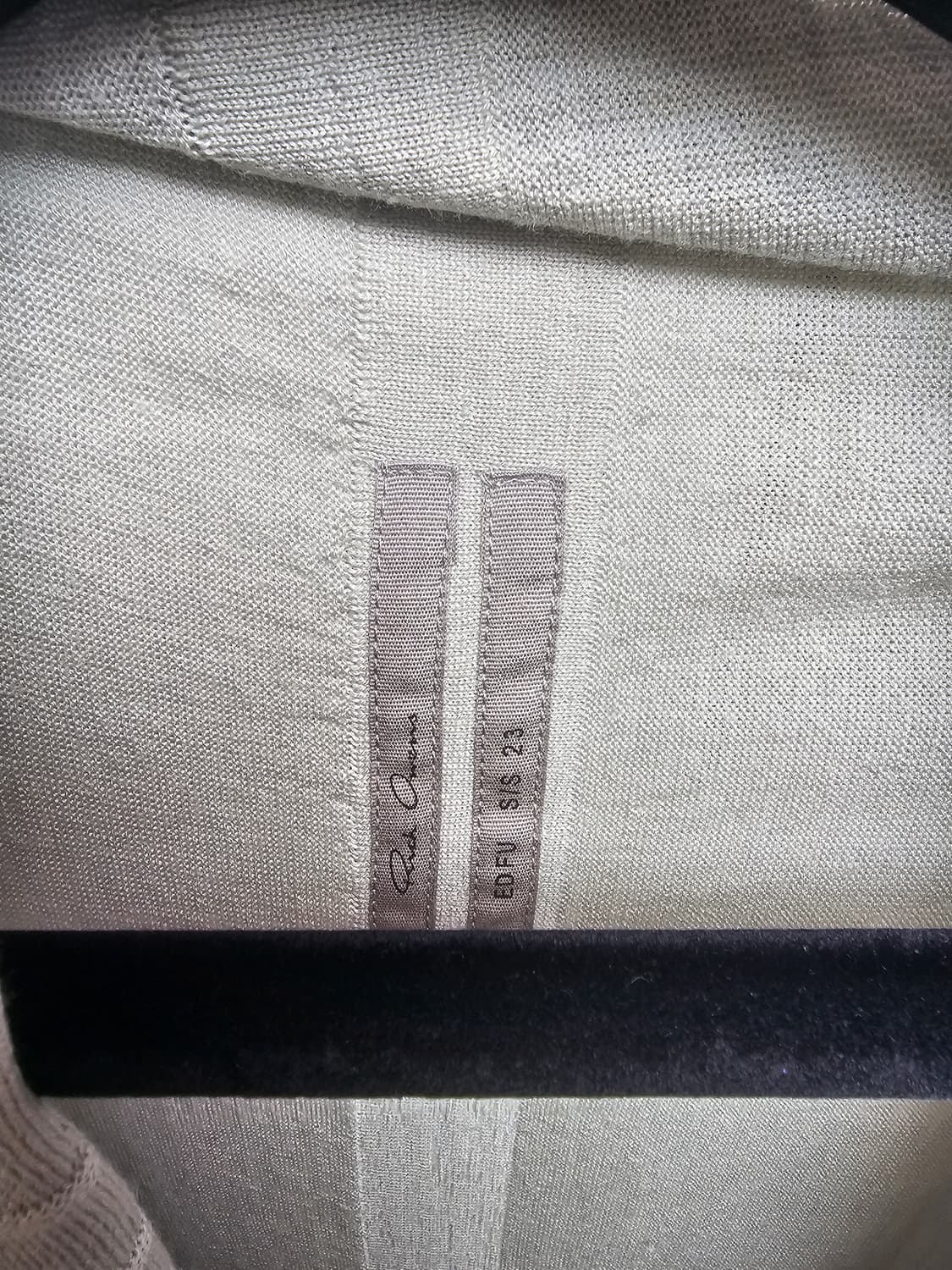 새상품 릭오웬스 언발란스 케이프 가디건 상품이미지9