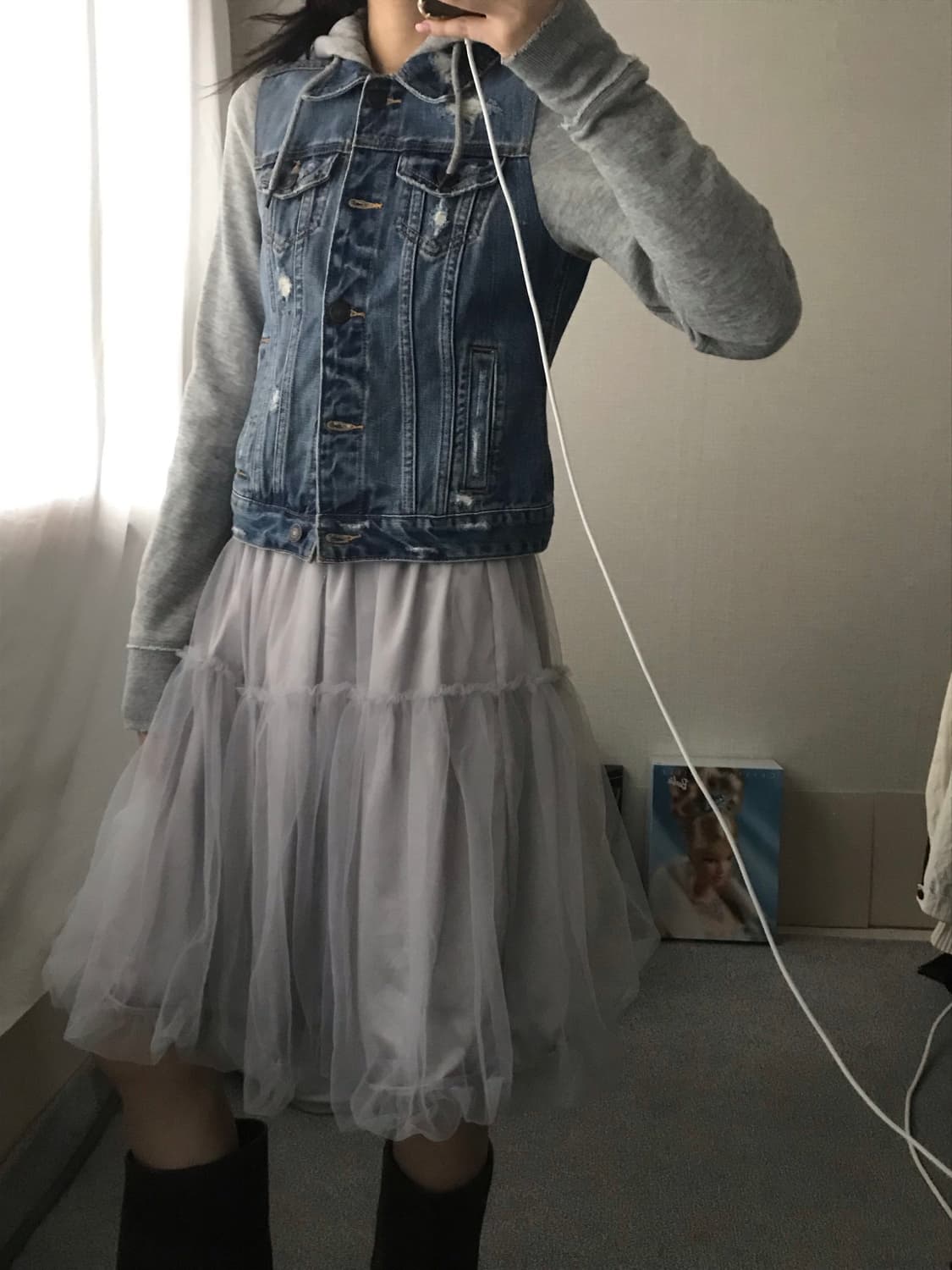 아베크롬비 후드 데님자켓 상품이미지5