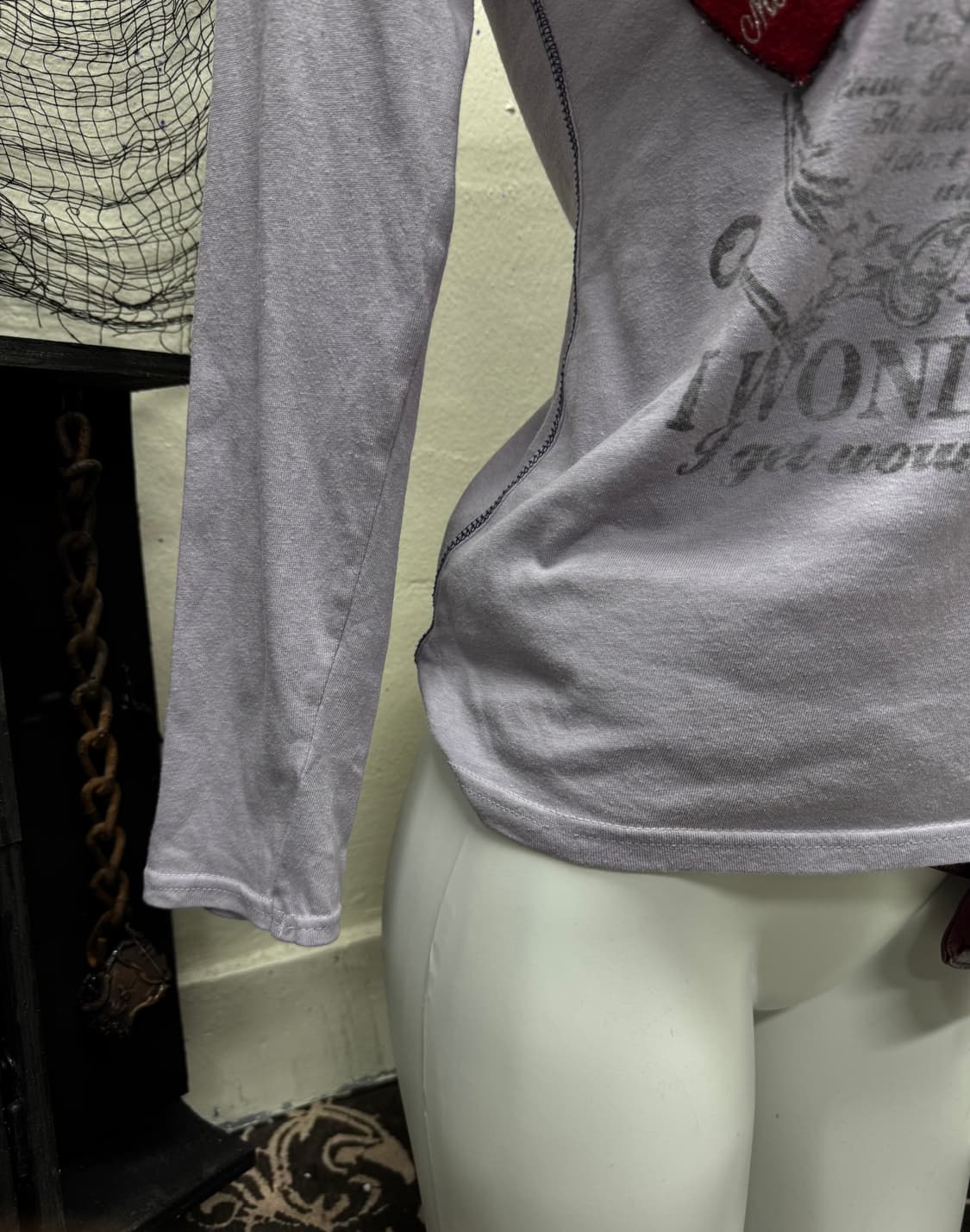 Pinkcat 00s y2k printing cut sew 상품이미지4