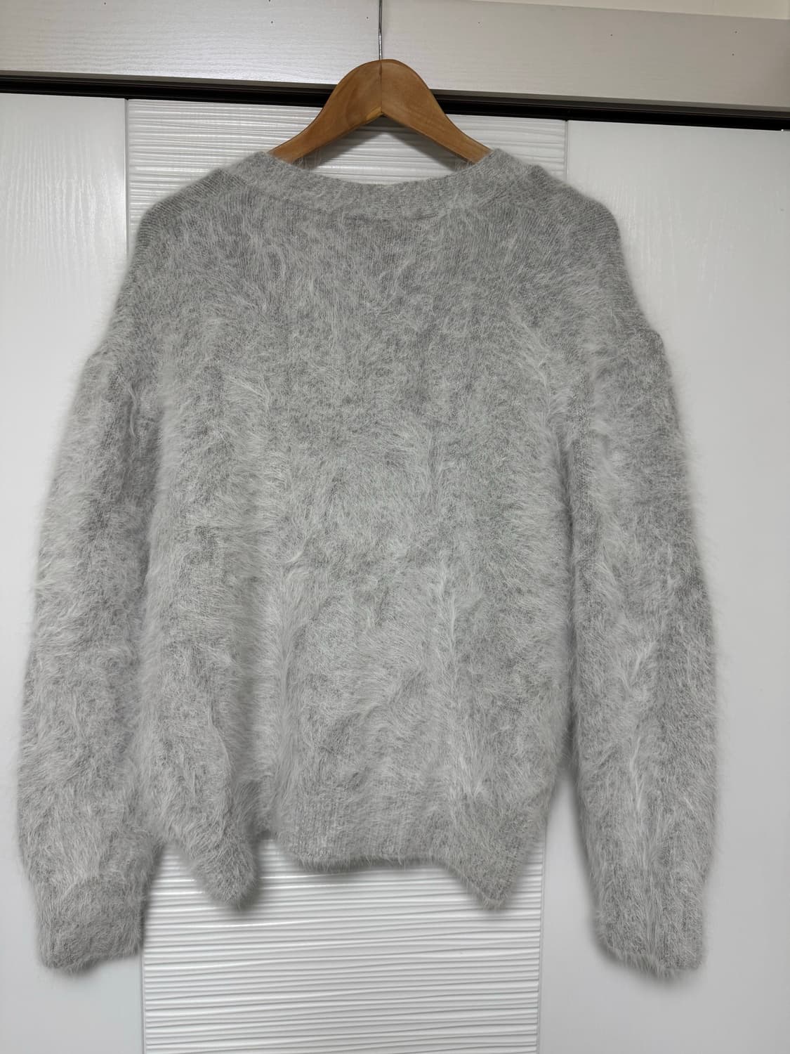 페이퍼문 럭스 밍크 앙고라 니트 가디건 상품이미지4