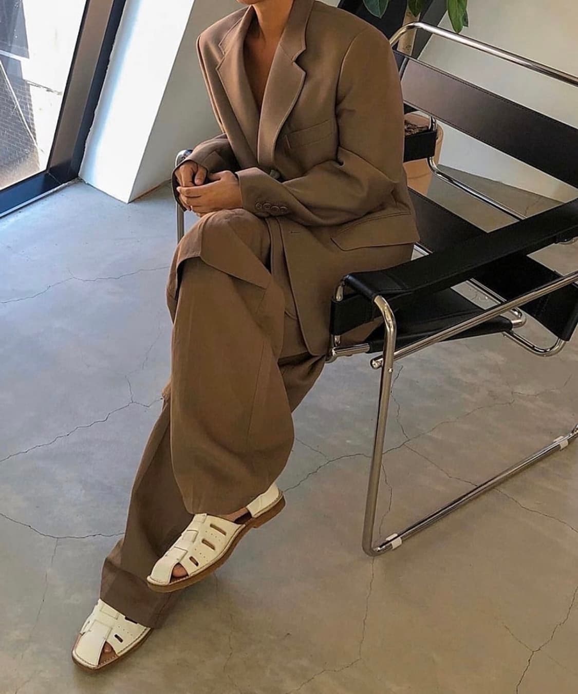 르메르/버진울 린넨 와이드 벨티드 팬츠/ 38 상품이미지2