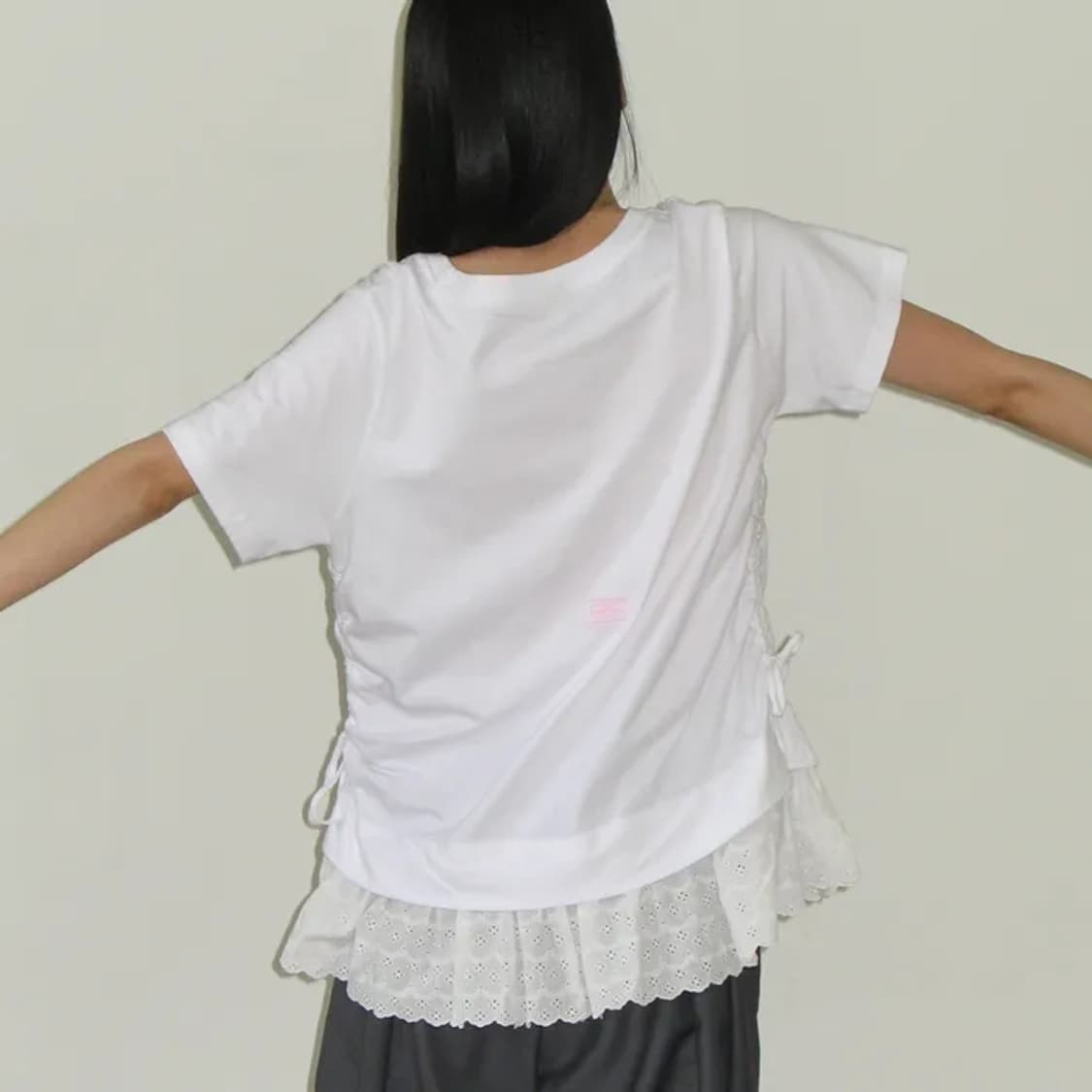 론론 레이어드 티셔츠 새상품 상품이미지3