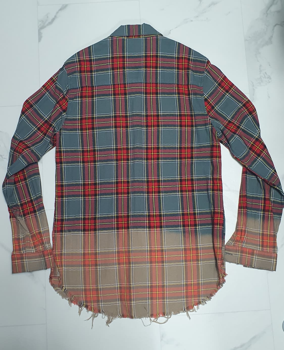 생로랑 체크셔츠 상품이미지2