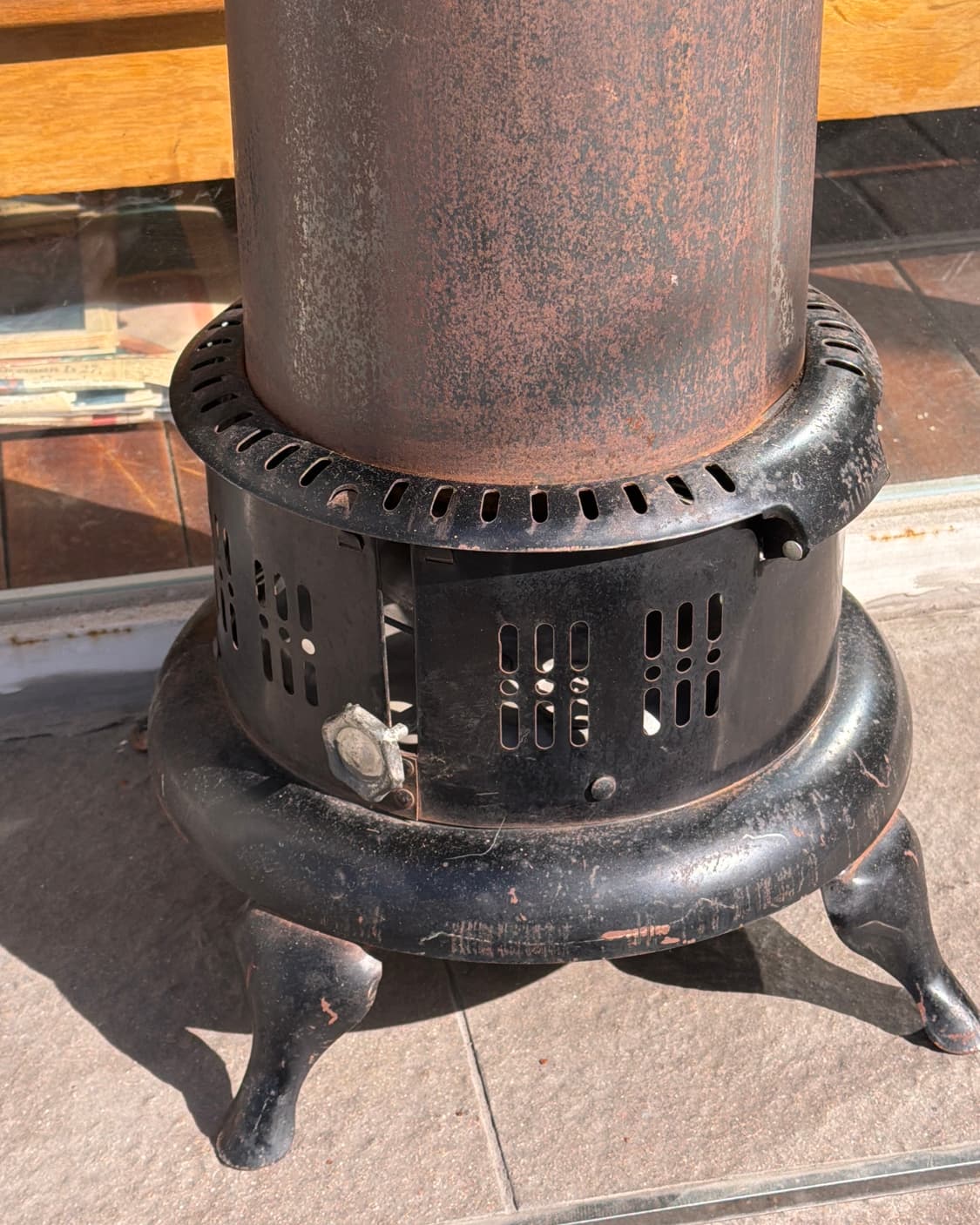 빈티지 소품 United States 스토브 히터  상품이미지5