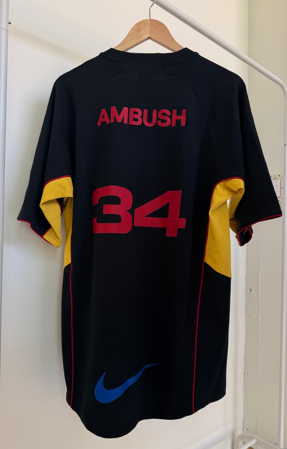  나이키 x 앰부시 (NIKE x Ambush)저지 탑 블랙 멀티컬러 L 상품이미지3