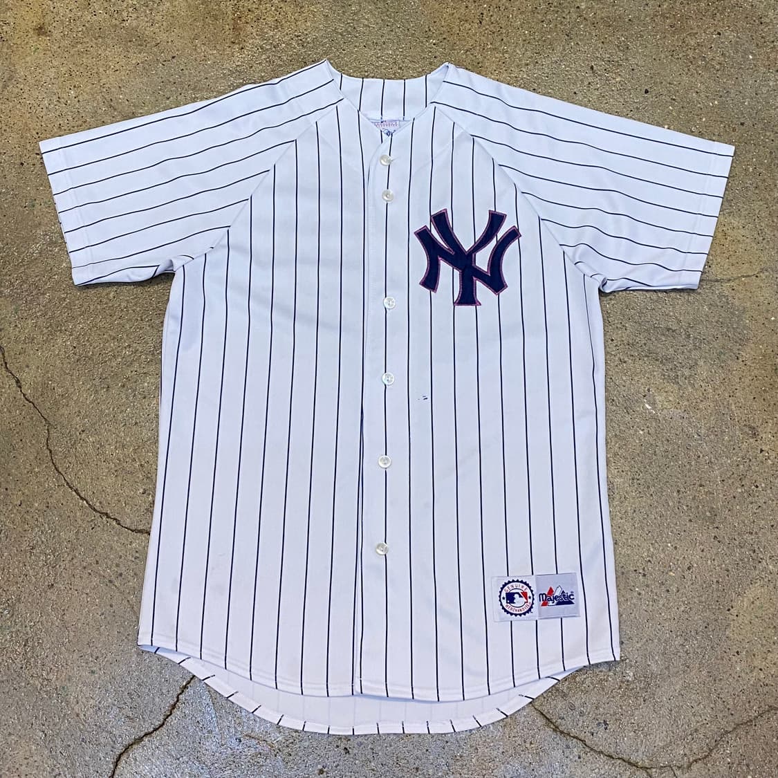 90s Made in Korea 미국 빈티지 마제스틱 뉴욕양키스 자말 야 상품이미지1