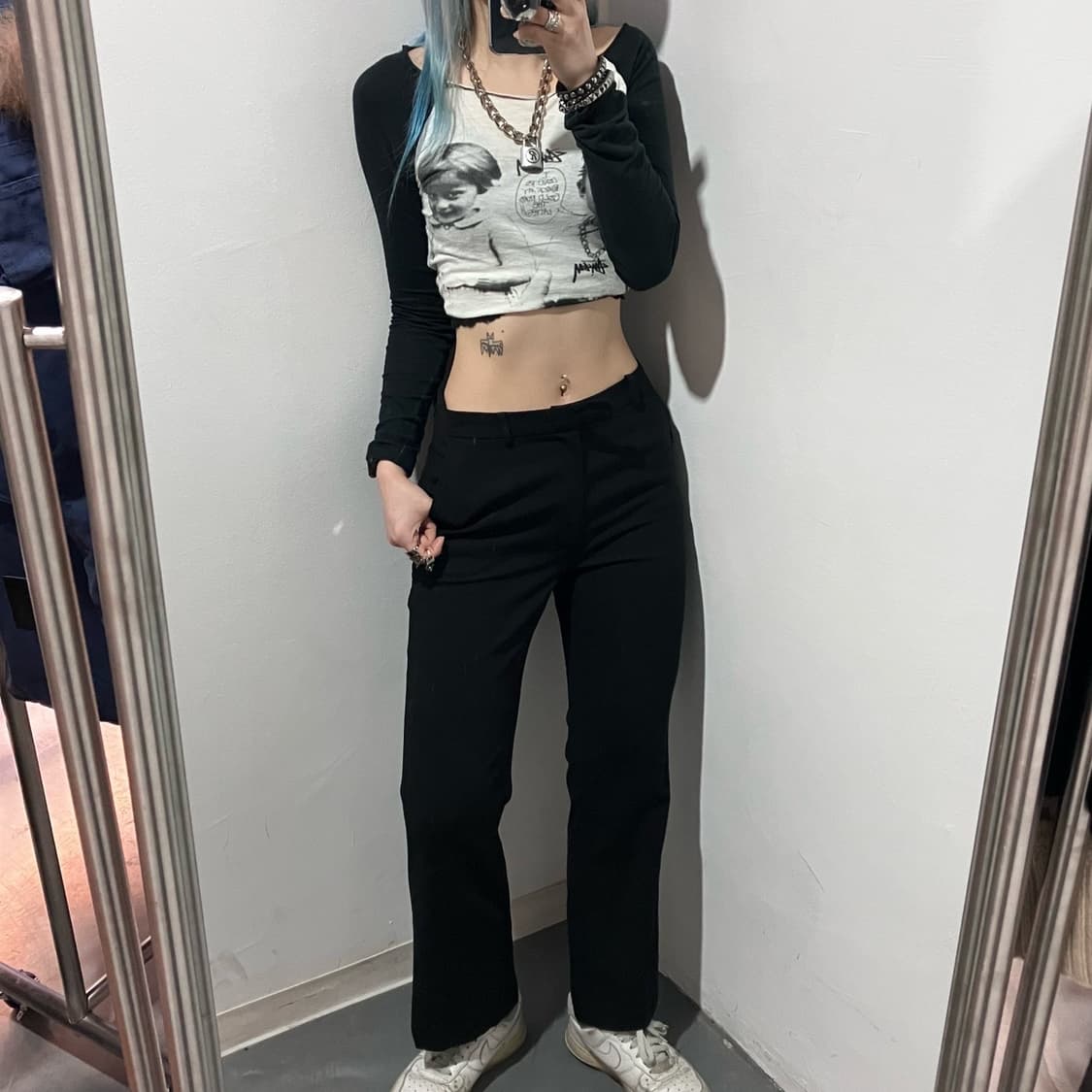 버버리 블랙라벨 슬랙스 상품이미지1