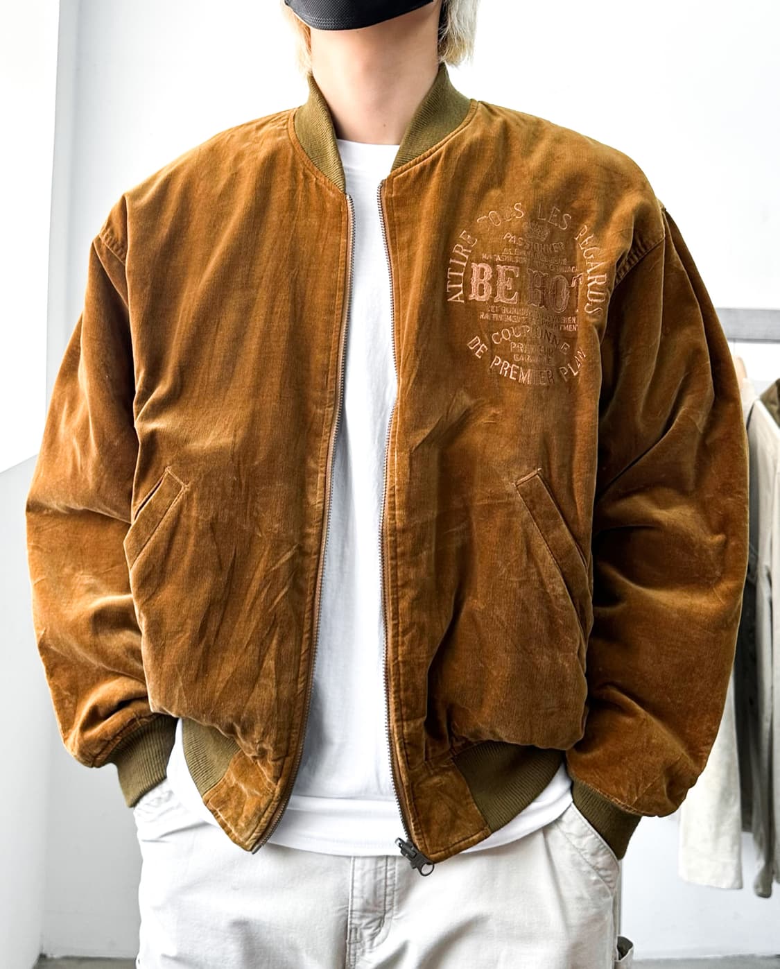 Be Hot 90's 리버시블 퀼티드 봄버 자켓 상품이미지1