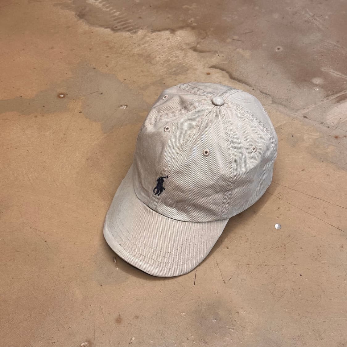 OS 폴로랄프로렌 베이지 볼캡 상품이미지1