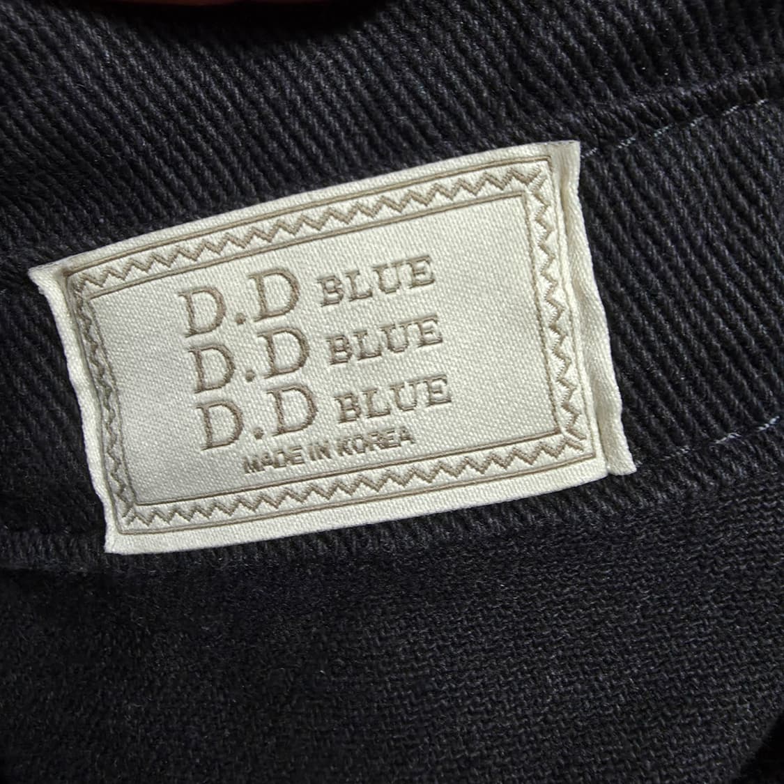 (F)여성 블랙 크롭 벌룬 슬리브 데님 자켓 상품이미지4