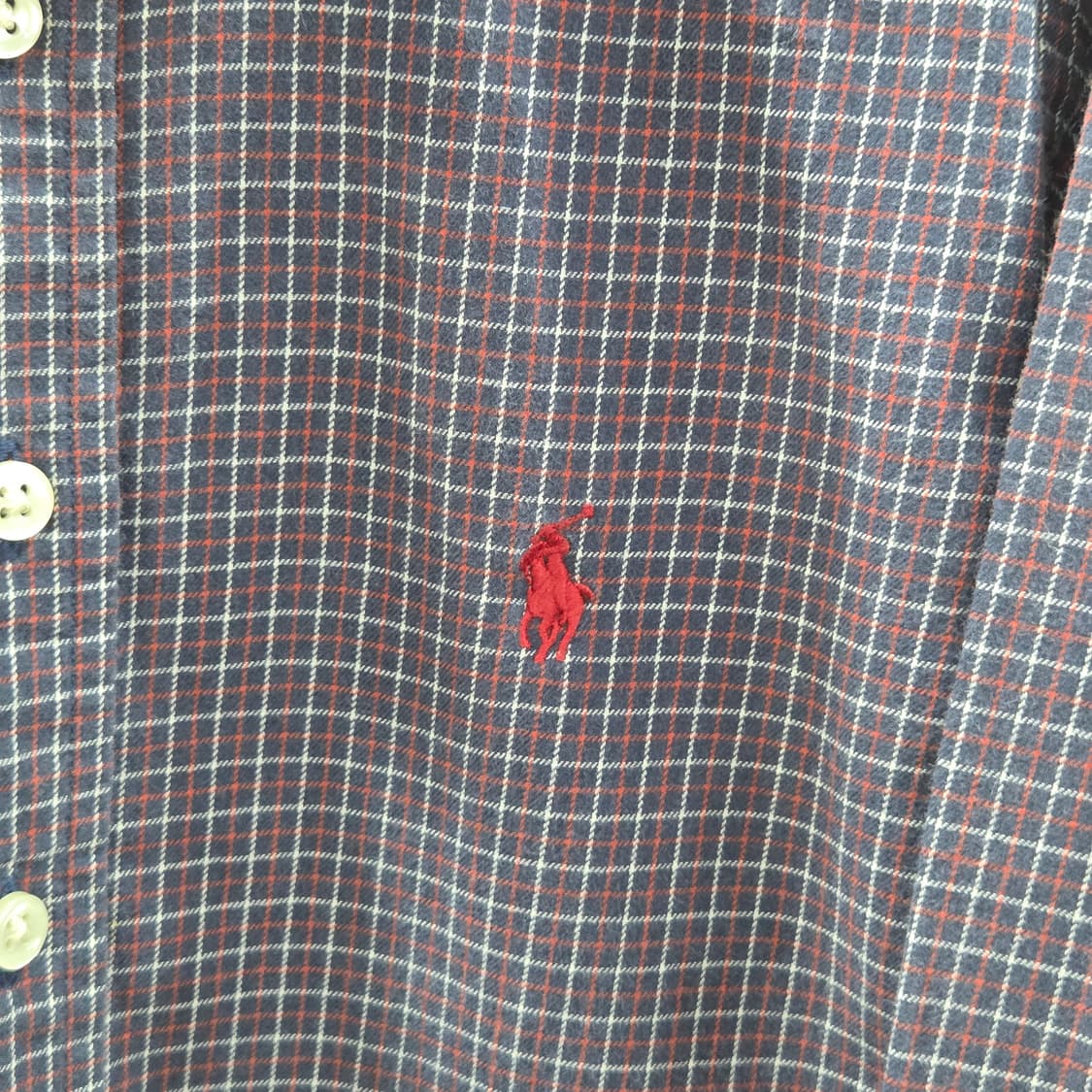폴로랄프로렌 키즈 버튼다운 체크셔츠 S/8/10  상품이미지2