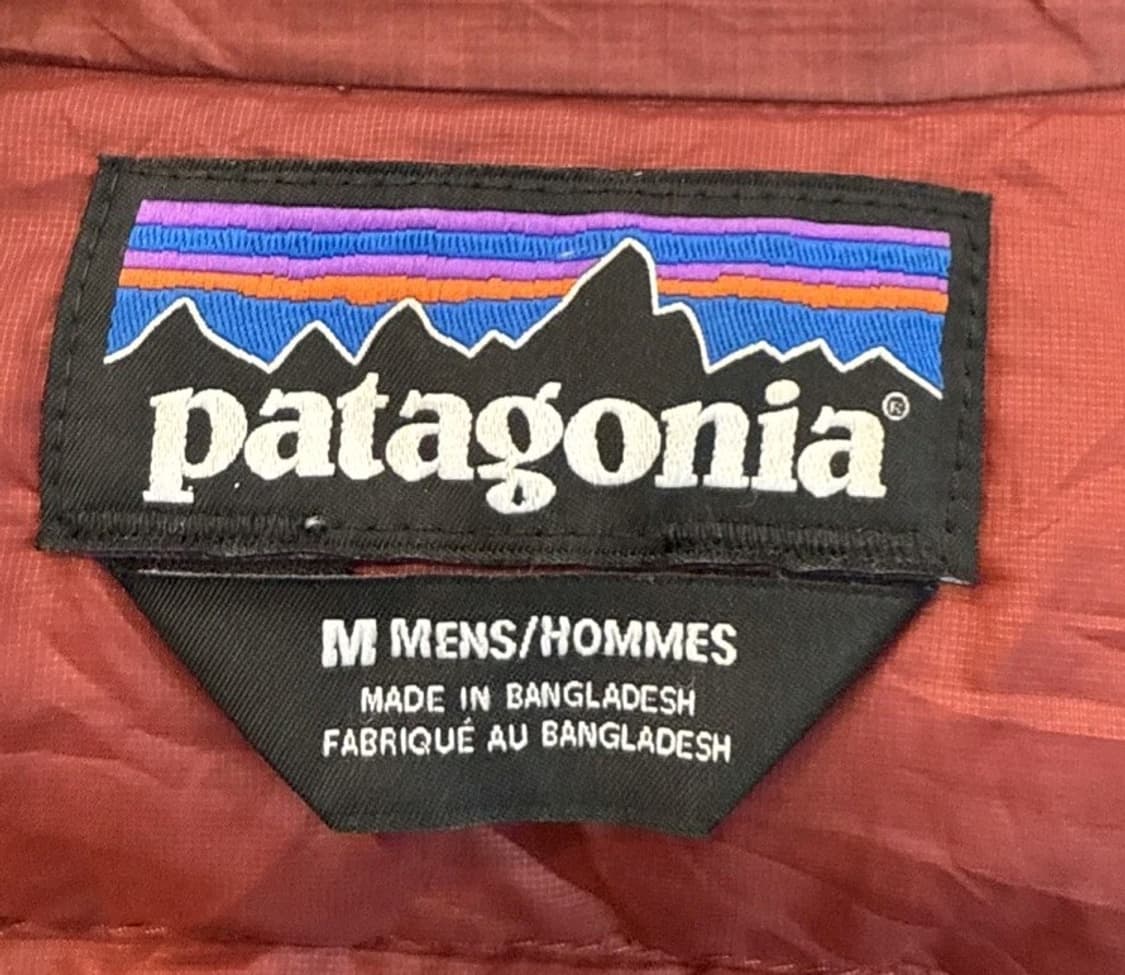 파타고니아 경량패딩 버건디 상품이미지5