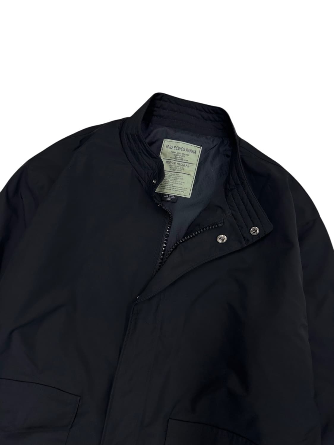 ECWCS M-92 미군 밀리터리 자켓 블랙 (3XL)  상품이미지2