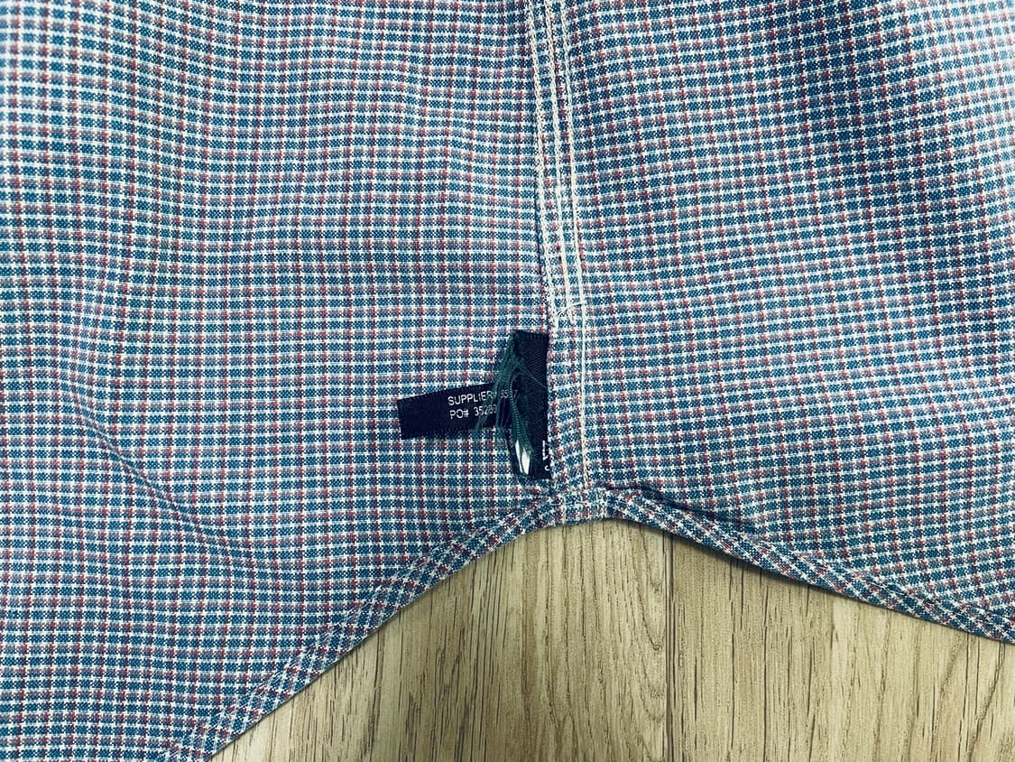 90~95) RRL 잔체크 워크셔츠 상품이미지4