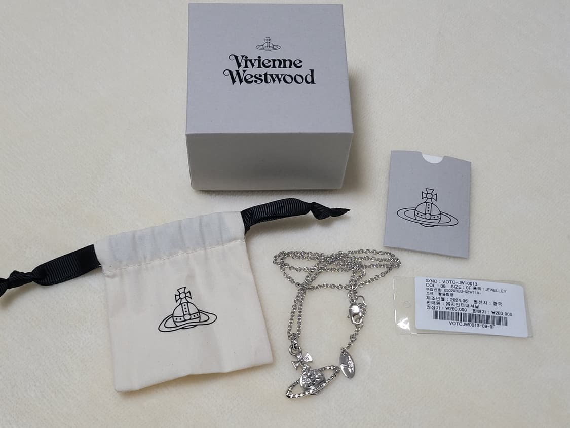 비비안웨스트우드 목걸이 풀박스 상품이미지1