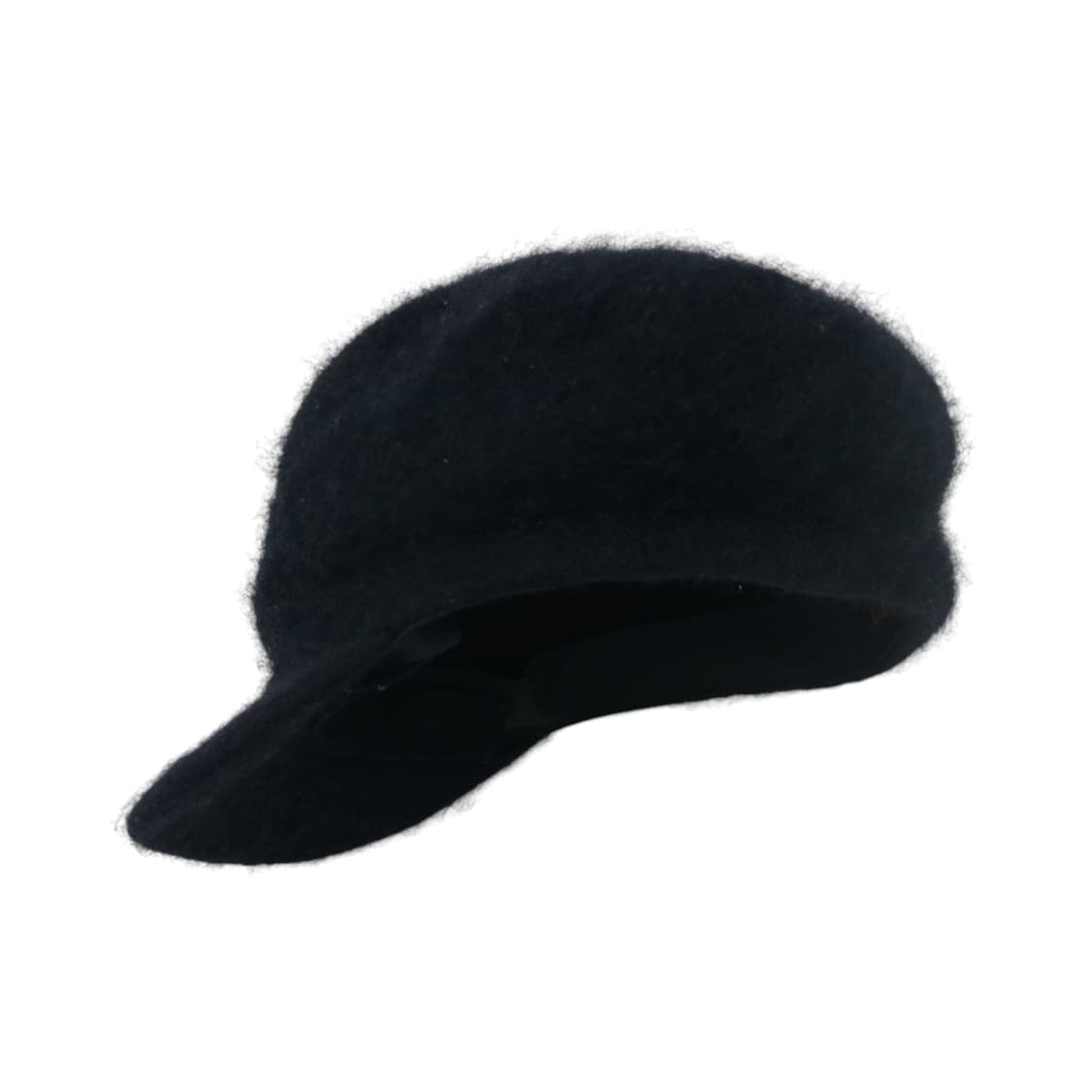 카시라 빈티지 블랙 알파카 헌팅캡 상품이미지1