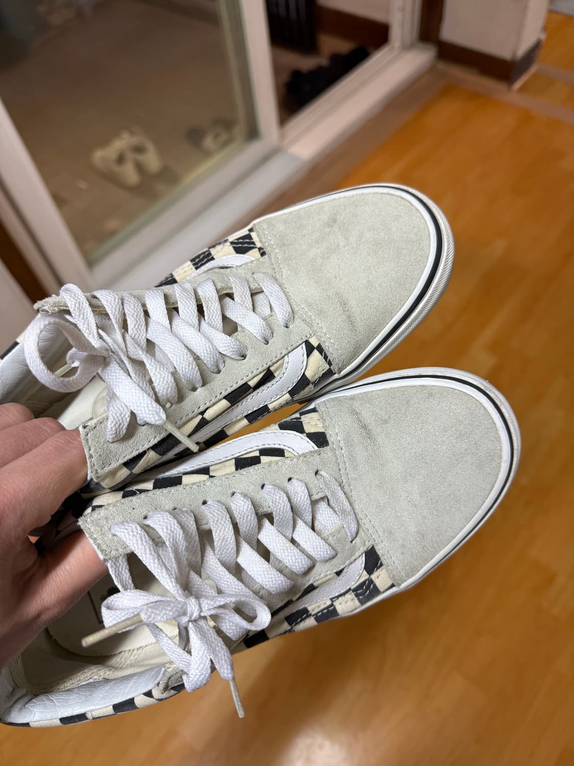 안냐세요 반스 체크 올드스쿨 260판매합니당 (희귀) 상품이미지4