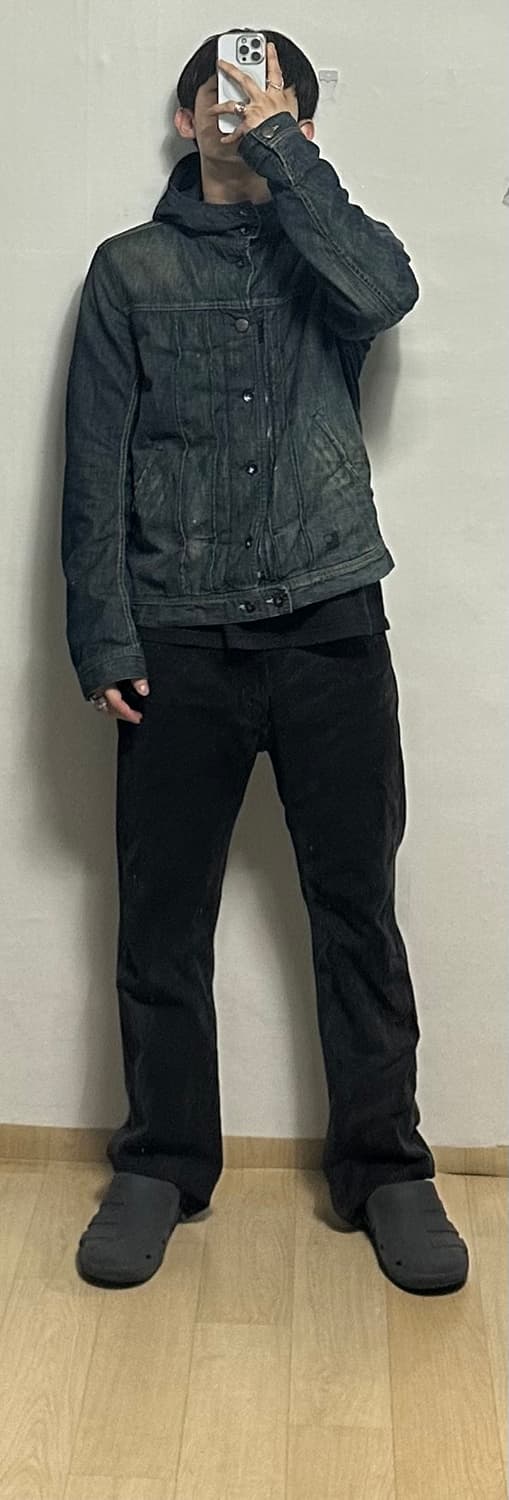 디젤 블랭킷 데님 후드 자켓 상품이미지7
